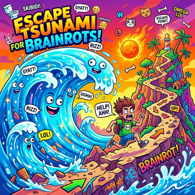 Escape Tsunami for Brainrots Unblocked Game